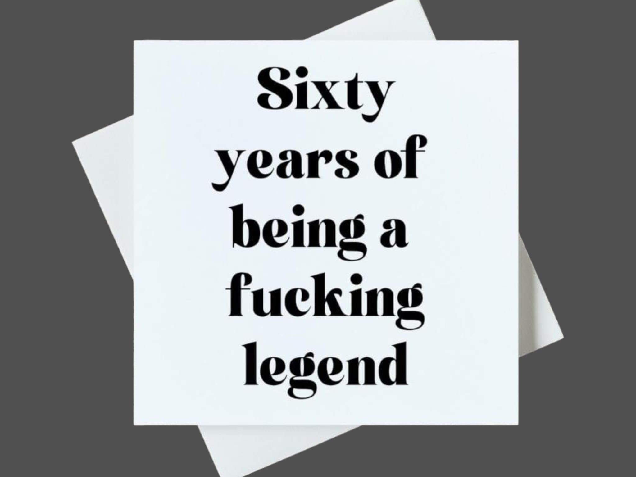 Funny naughty Anniversary Card | thanks for all the sex 6x6