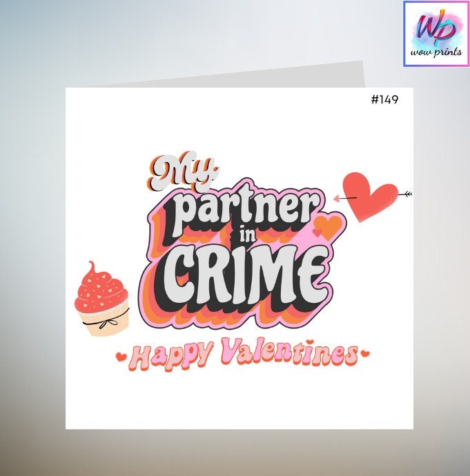 Valentines Day Card For Him Or Her, Anniversary Card, Cute Romantic Valentines Day Card For Him, Red And Pink Love Hearts Card For Her 6x6