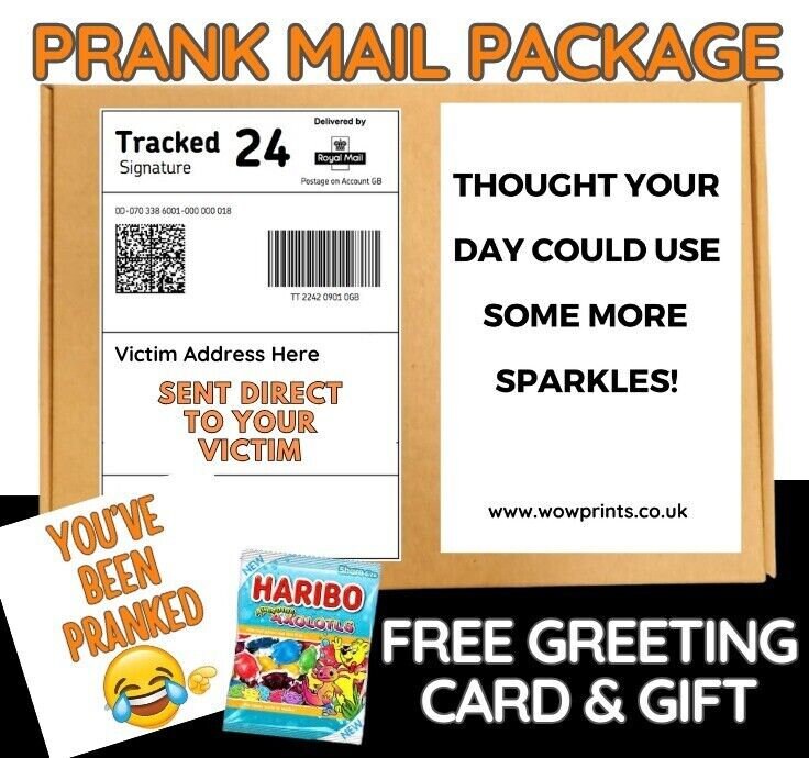Prank Funny THOuGHT YOUR DaY COuLD USE SOME MoRE SPaRKLES! Adult Joke