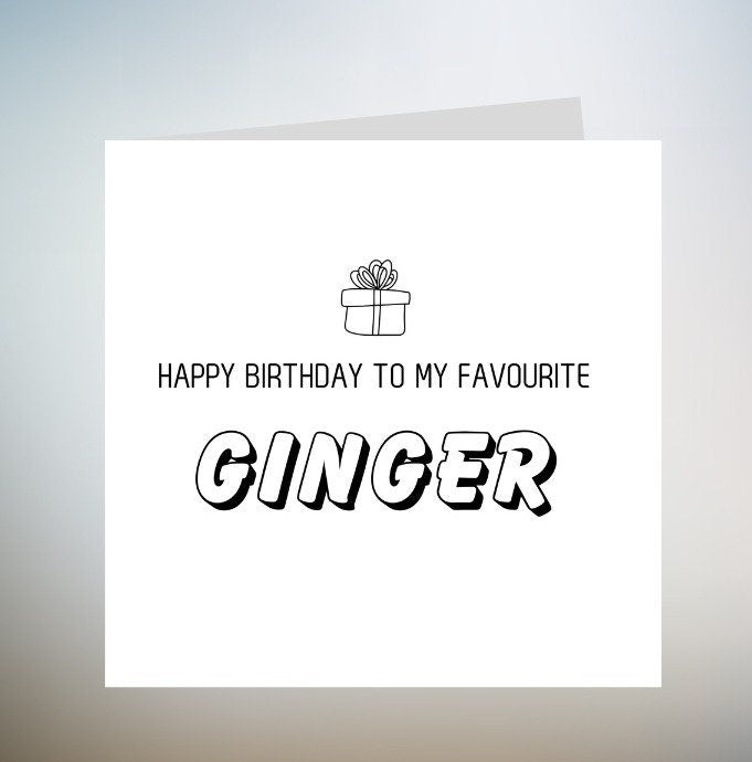 Boyfriend Birthday Card, Husband Birthday Card, To My Favourite Person, Girlfriend Birthday Card, Wife Birthday Card, Birthday Card 6x6