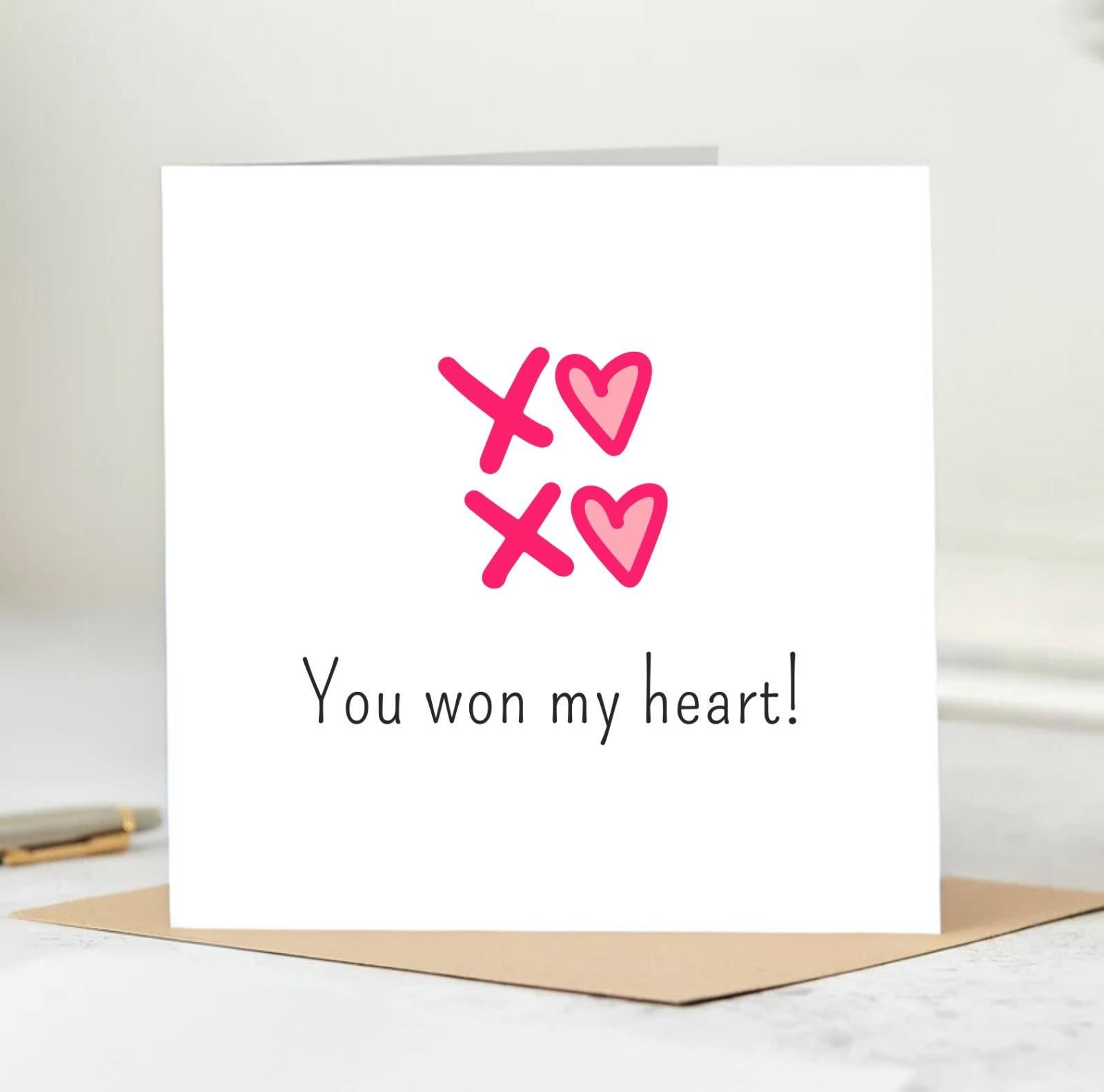 Romantic Love Card - Valentines Day Card - Anniversary Card - Love You - girlfriend, boyfriend, wife, husband - engagement unloved 6x6
