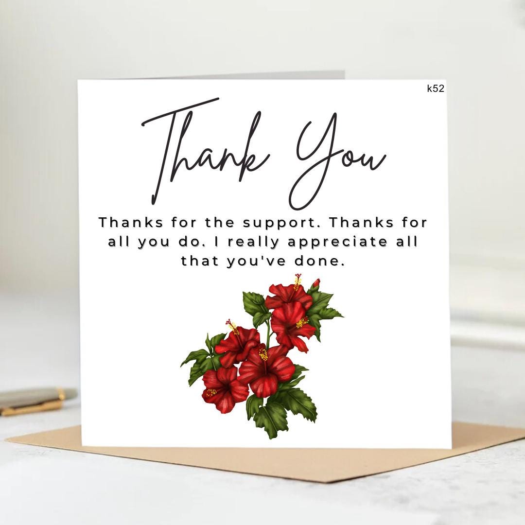 Personalized Thank You Card For Hospital Staff-Thank - Healthcare | Key Workers |Care Workers |Thank You Hospital Team 6x6