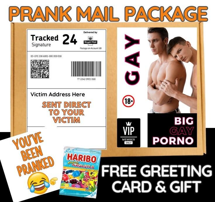 Hilarious Prank Mail Package: Adult Gag Gift with Candy