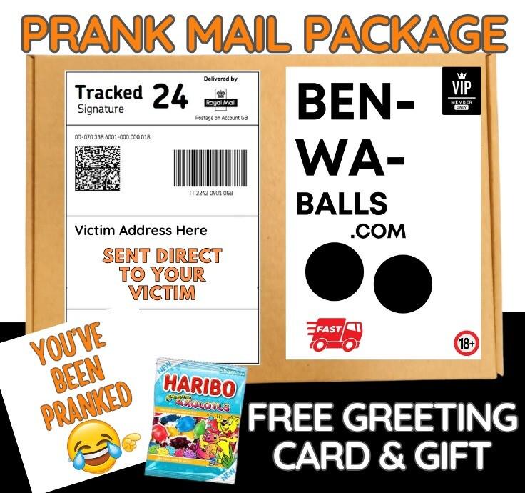 Hilarious Prank Mail Package: Ben-Wa Balls Joke with Candy Gift