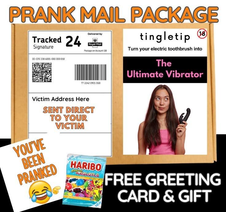 Hilarious Prank Mail Package: Adult Joke with Candy Gift