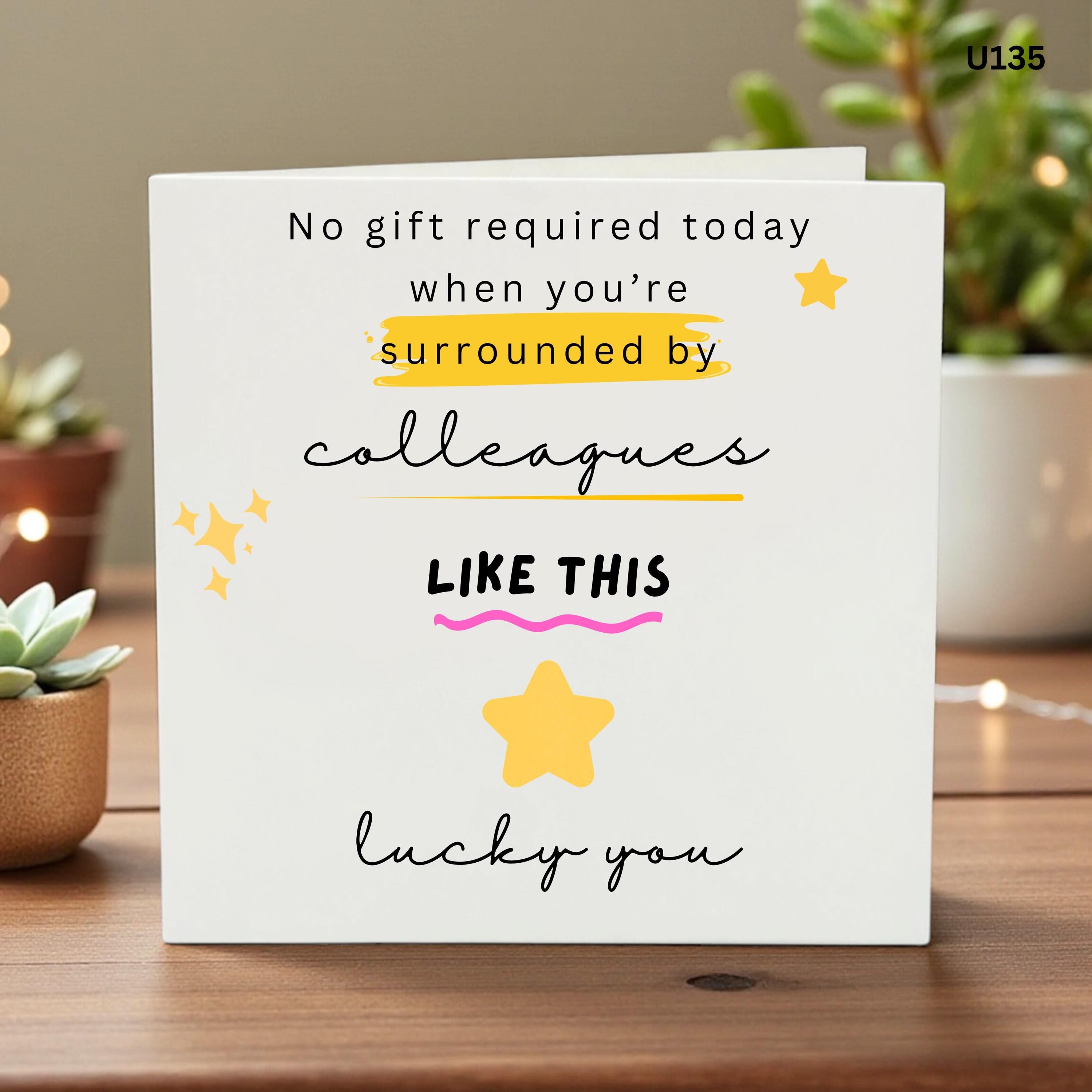 Funny Colleague Birthday Card, Work Bestie Card, Office Birthday Gift, Funny Coworker Card, Coworker Birthday, Work Friend Card, Humorous