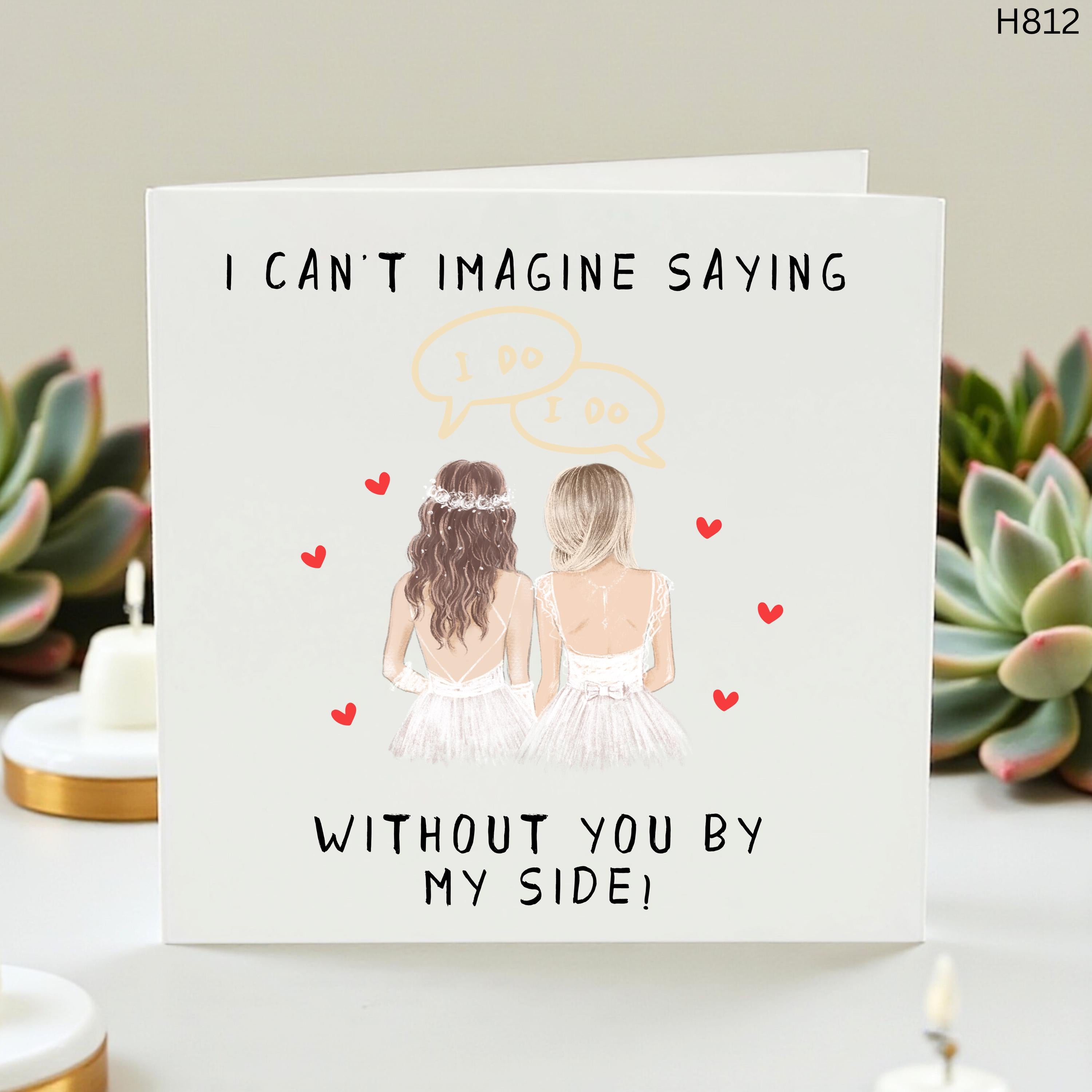 Bridesmaid Proposal Card, Maid Of Honour Card, Will You Be My Bridesmaid Card, Wedding Party Card, Best Friend Bride Card