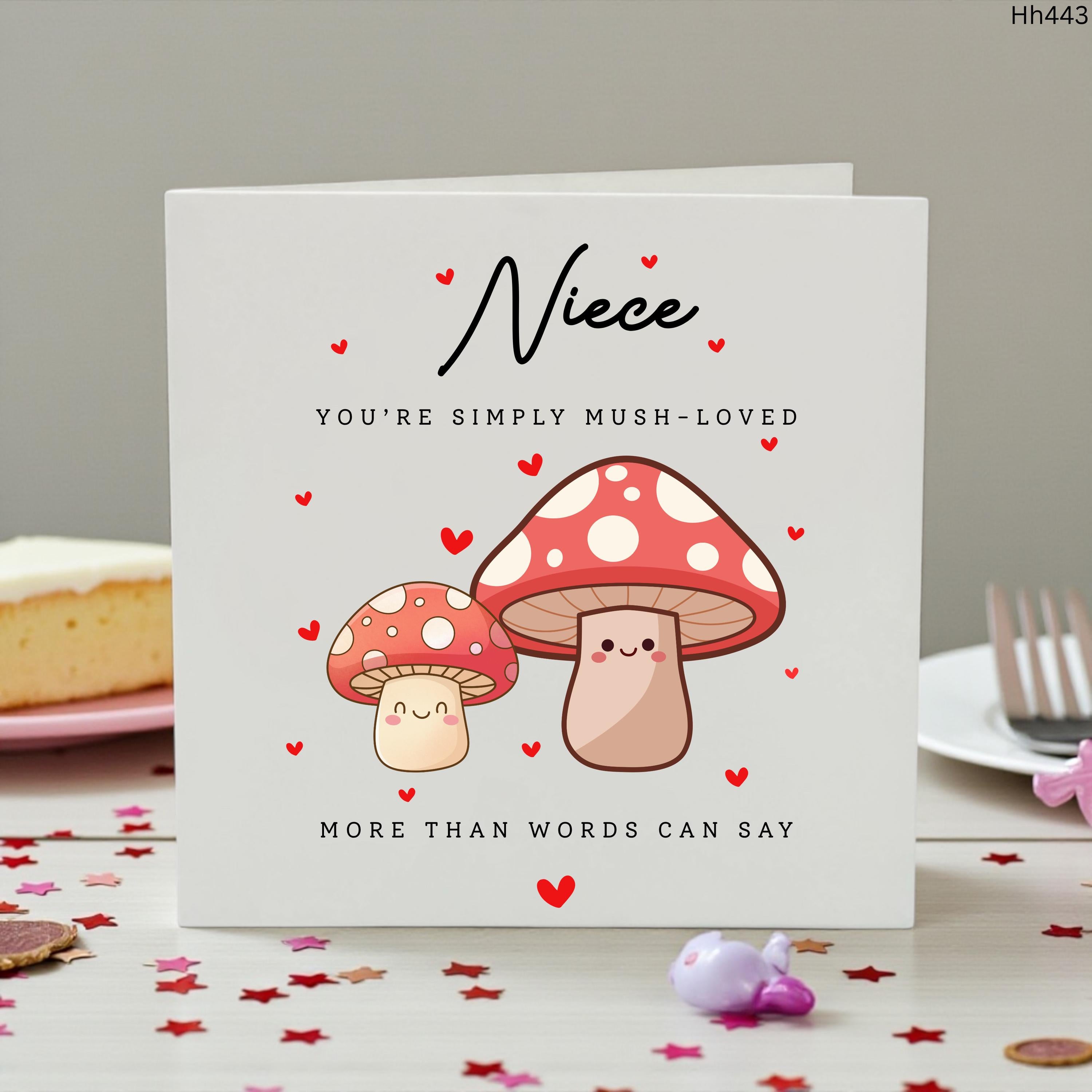 Niece Birthday Card, Cute Niece Birthday Card Special Niece Card, Niece Birthday Gift, Funny Niece Card, Niece Greeting Card Birthday Wishes