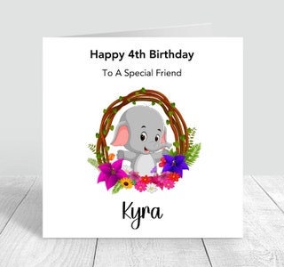 Special Birthday Card For Friend, Friend Birthday Card, Personalised Birthday Card For Friend,Birthday Card For Best Friend,Card For Her 6x6