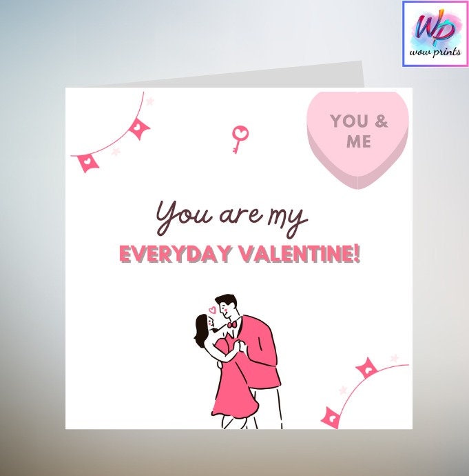 Valentines Day Card, Happy Valentines Day Card For Boyfriend, Girlfriend Valentines Day Card, Husband Valentines Day Card