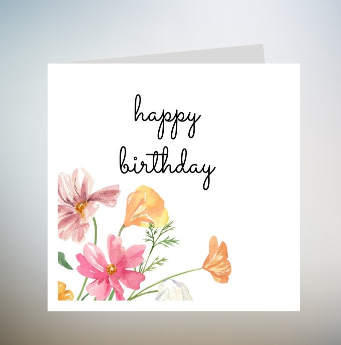 Best Friend Birthday Card, Bestie Birthday Card, Best Friend Card, Birthday Card, Birthday Card For Friend, Forever Friend 6x6