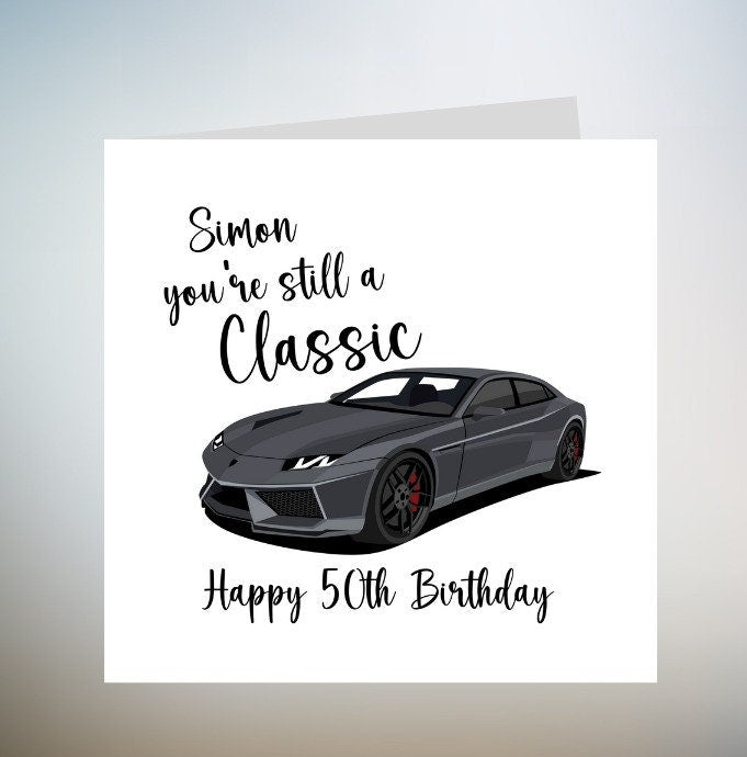 Son 50th Birthday Card, Happy 50th Birthday To An Amazing Son On His Special Day, Sons 50th Birthday Card, 50, Fifty Card For Him 6x6