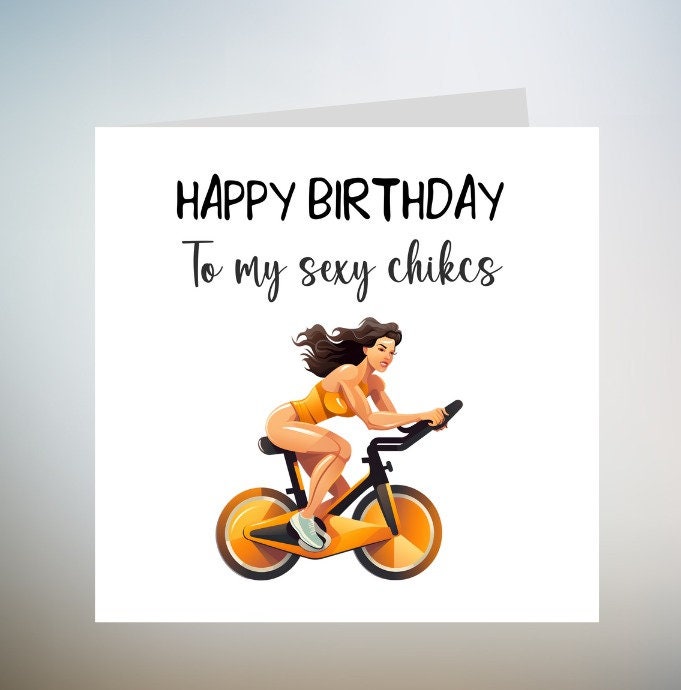 Sexy Chicks You anniversary or birthday card, Valentine’s greeting card, Love card, Valentines card for birthdays or anniversary 6x6