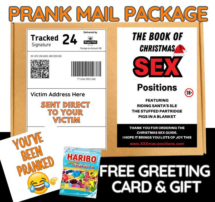 Prank Mail Package -the book ofse x positions sent directly to Victim by Post - Adult Joke  Birthday Gift Funny Gag Embarrassing