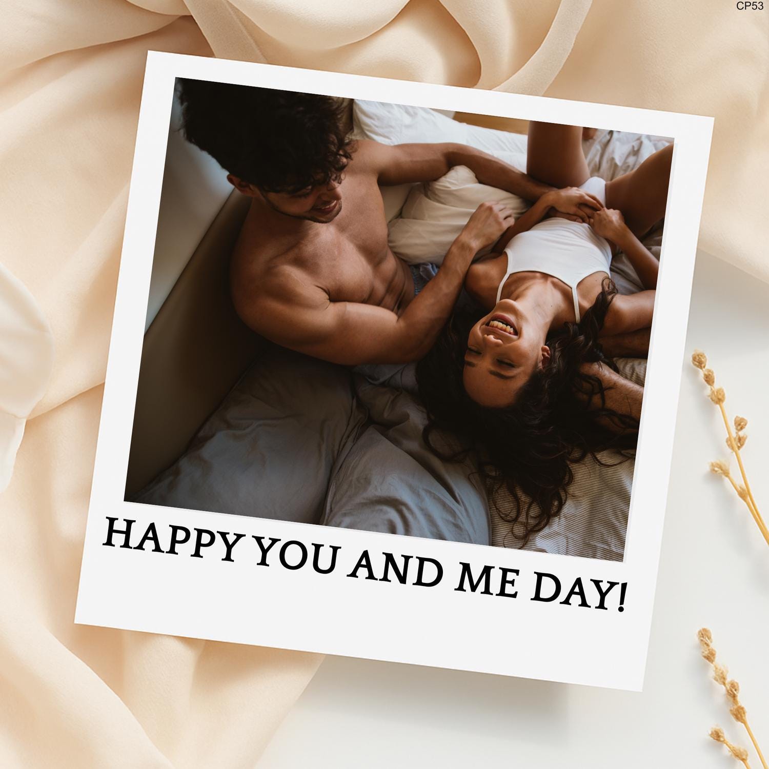 Personalized Photo Card: Romantic Anniversary Keepsake