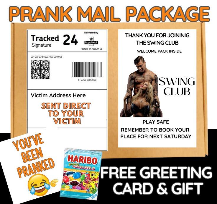 Hilarious Prank Mail Package: Adult Joke, Candy Gift