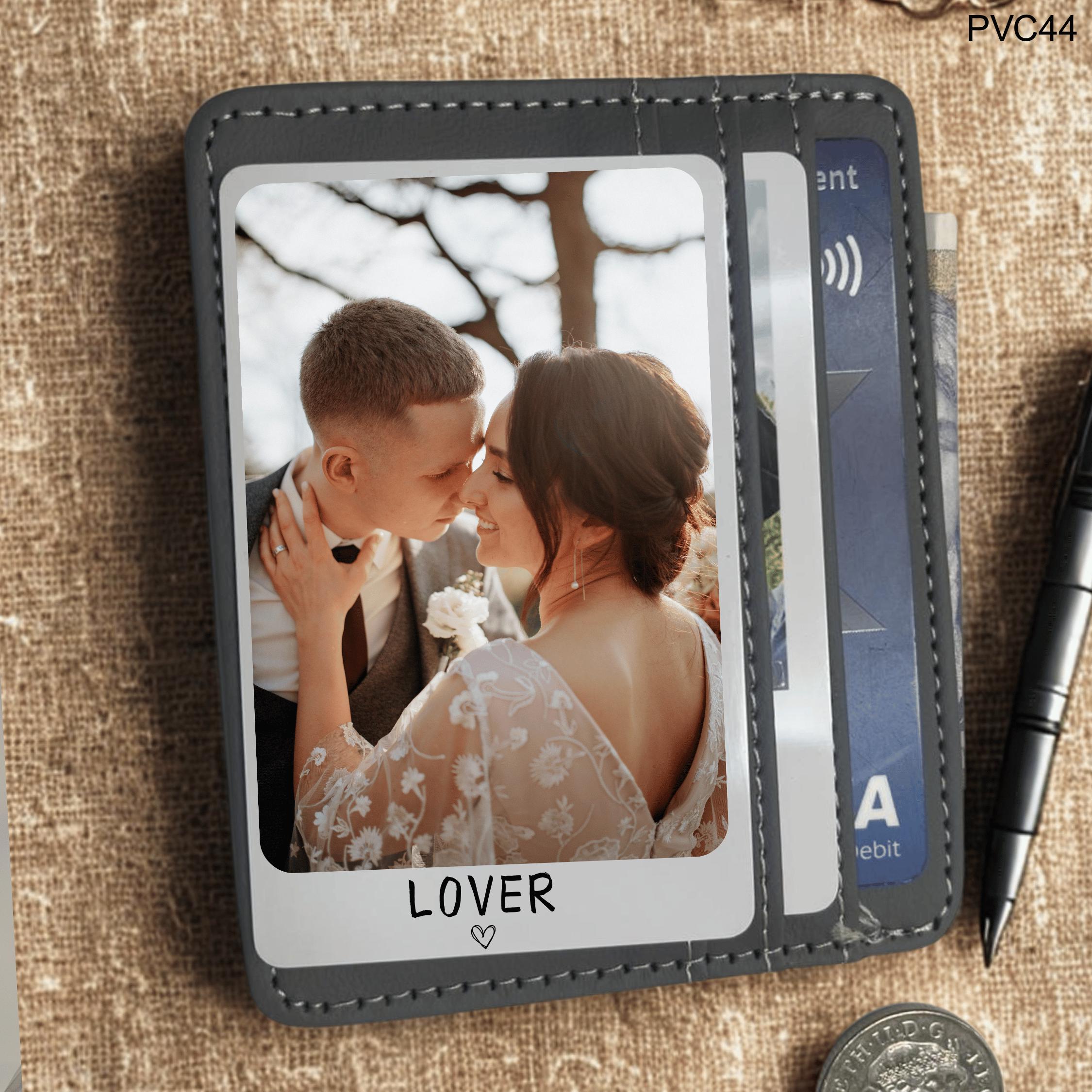 Personalized Photo PVC Wallet Card: Custom Keepsake Gift