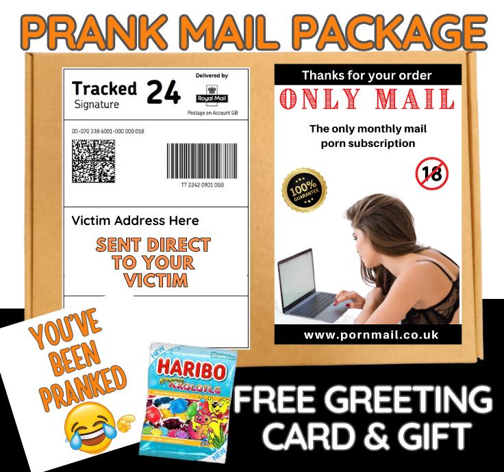 Funny Prank Mail Package: Gag Gift for Friends - You've Been Pranked