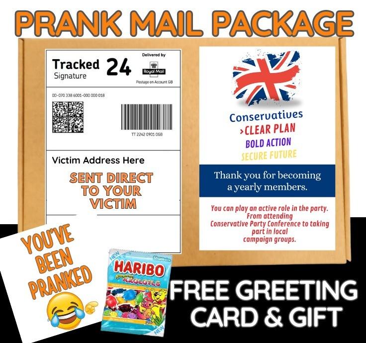 Prank Mail Package: Funny Gag Gift Sent Directly To Friend