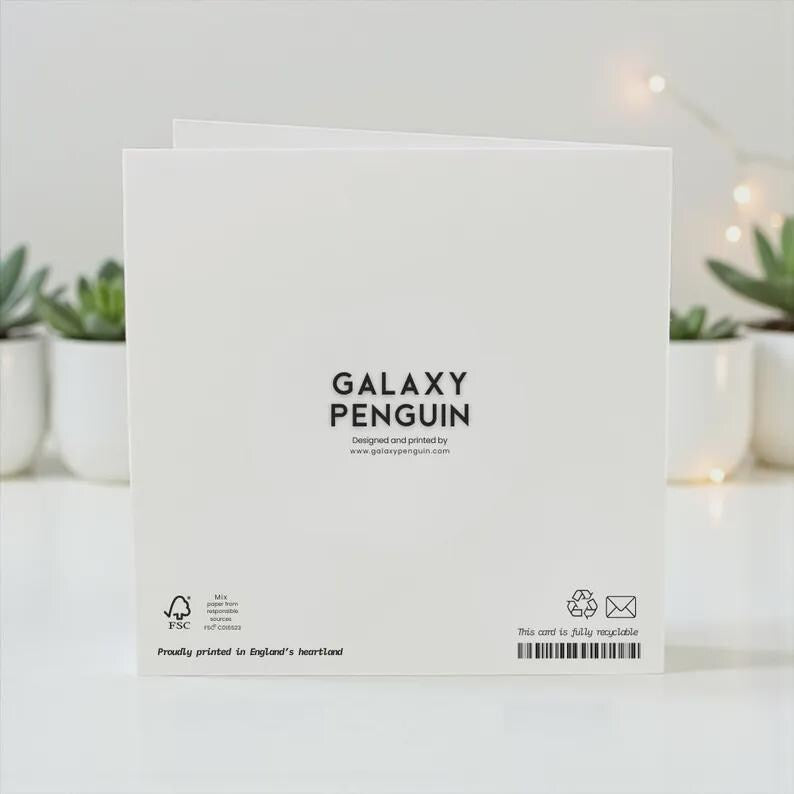 Personalised Photo Birthday Card for Child, Custom Kids Birthday Card with 2 Photos & Name, Cute Memory Keepsake Card 6x6