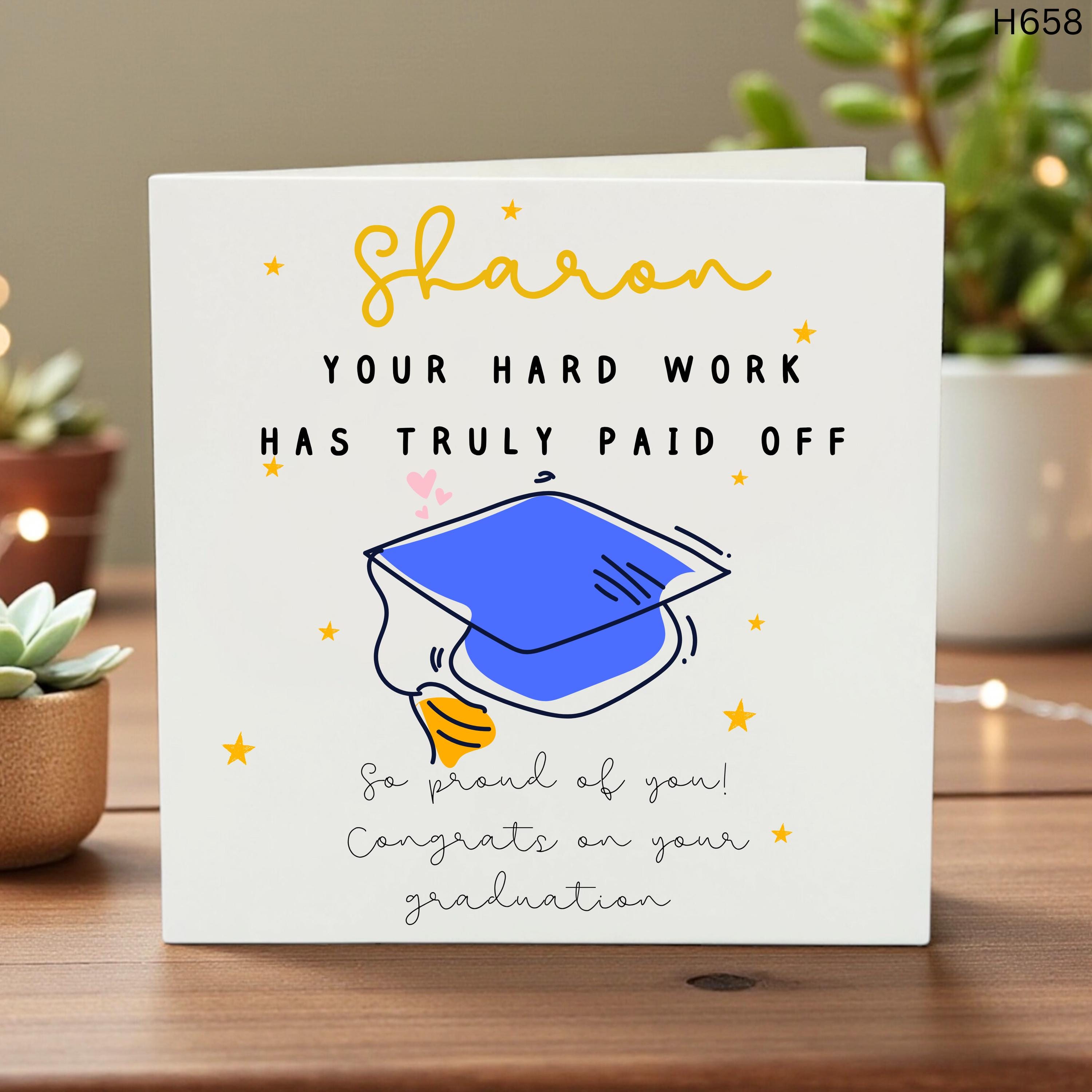 So Proud of You Graduation Card, Congratulations Graduation Card, Minimal Graduate Card, Class of 2026 Grad Card, Proud of You Card