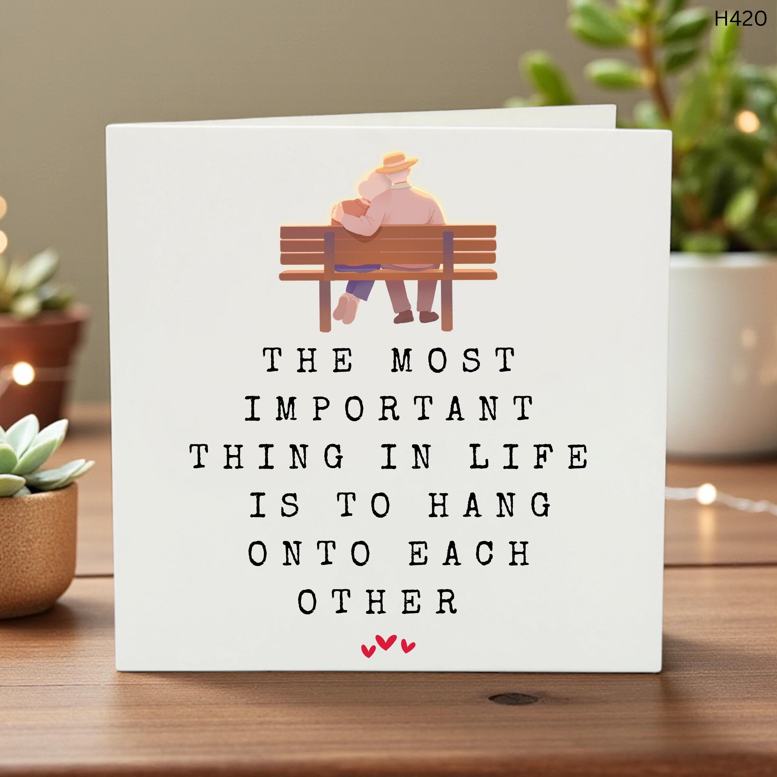 Personalized Romantic Card for Couples, Love Card, Anniversary or Relationship Gift, Custom Name Card, Heartfelt Love Note, Cute Gift 6x6