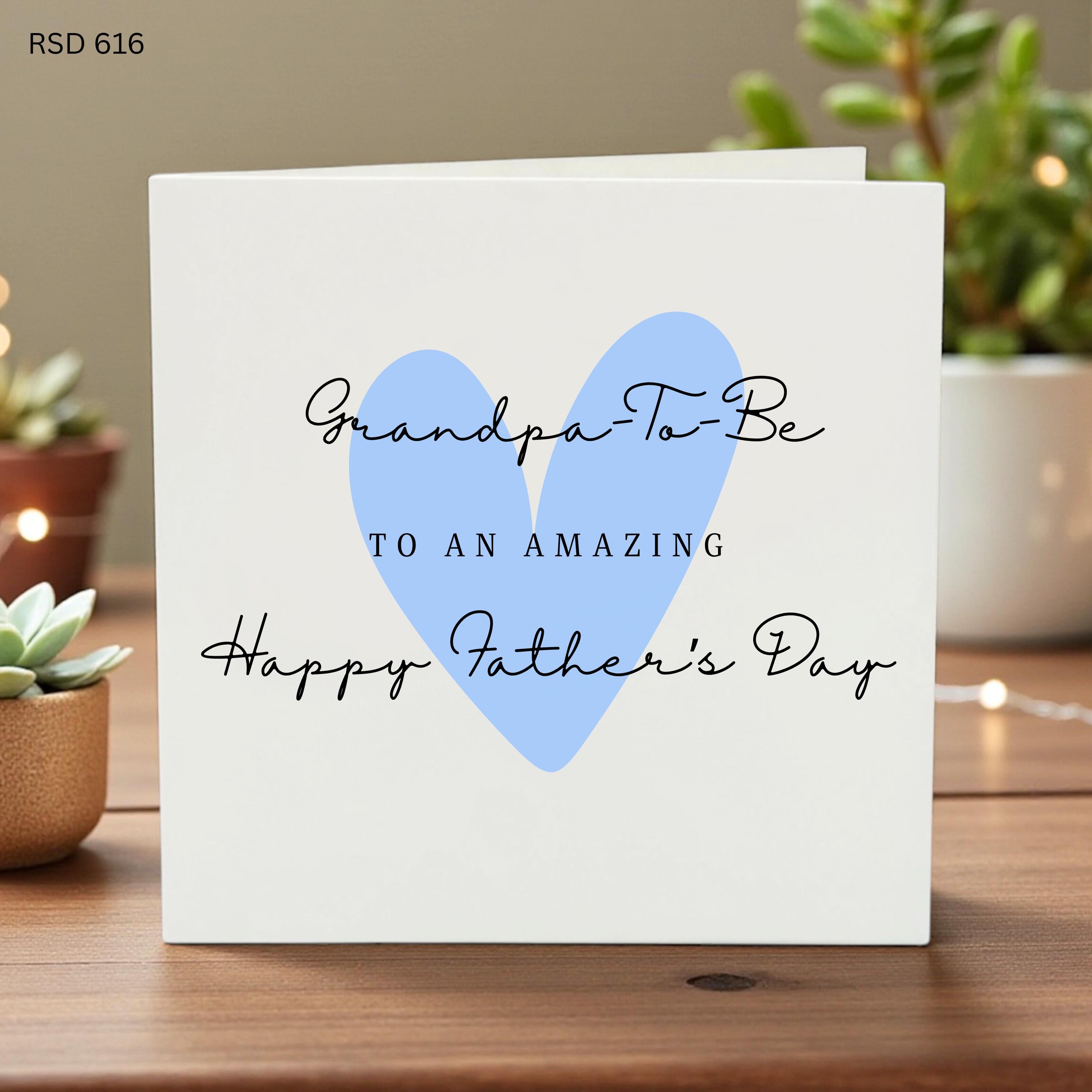 Grandpa-To-Be Card Funny Fathers Day Pregnancy Announcement Gift For Future Grandpa Step Grandad Humorous Greeting Card