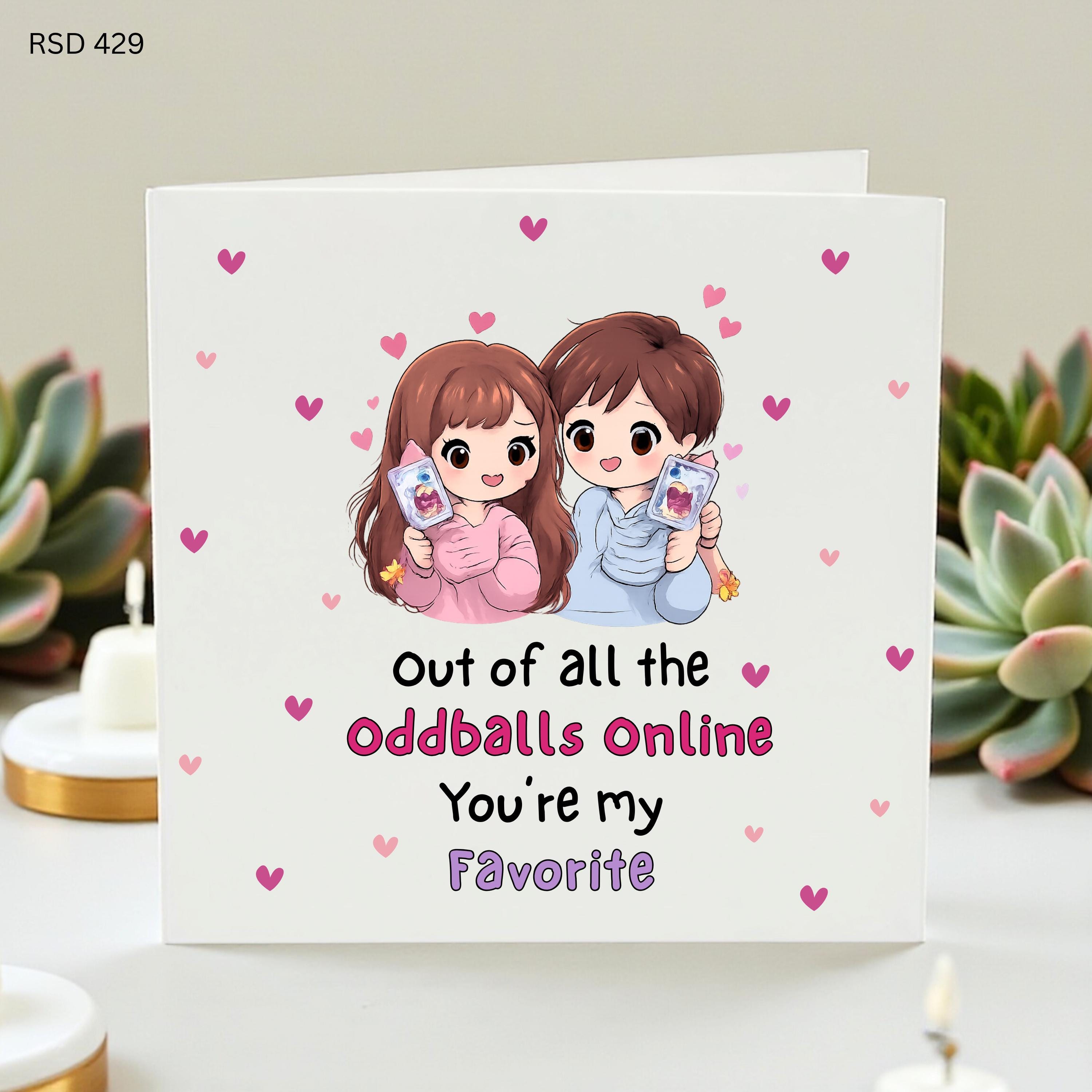 Funny Anniversary Card, Cute Gamer Card for Boyfriend Girlfriend, Romantic Pun Card for Him Her, Internet Couple Gift, Funny Love Card