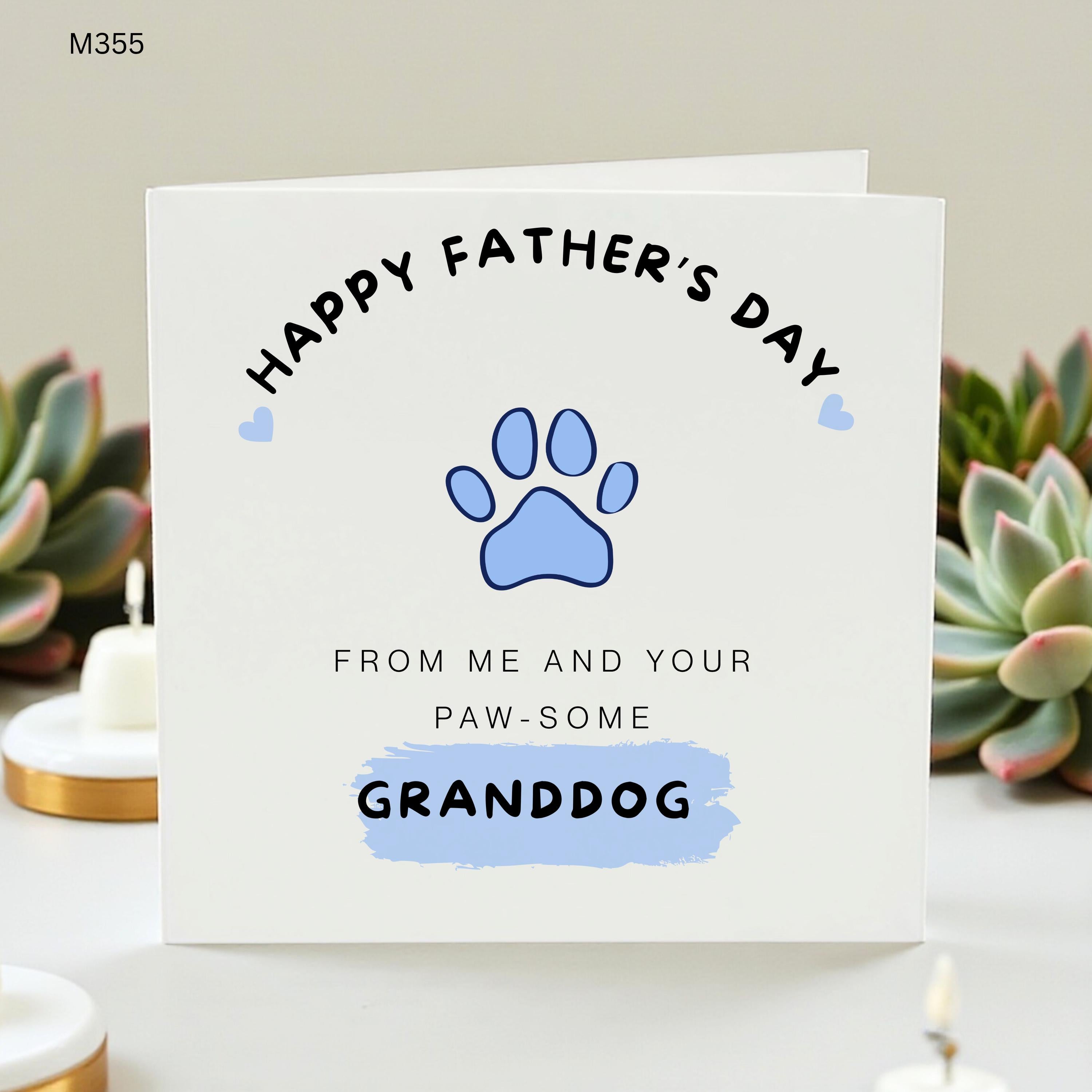 Grandad Father's Day Card, Bee Pun Grandpa Card, Thanks for Bee-ing Wonderful, Cute Grandfather Card from Grandkids, Happy Father's Day Papa