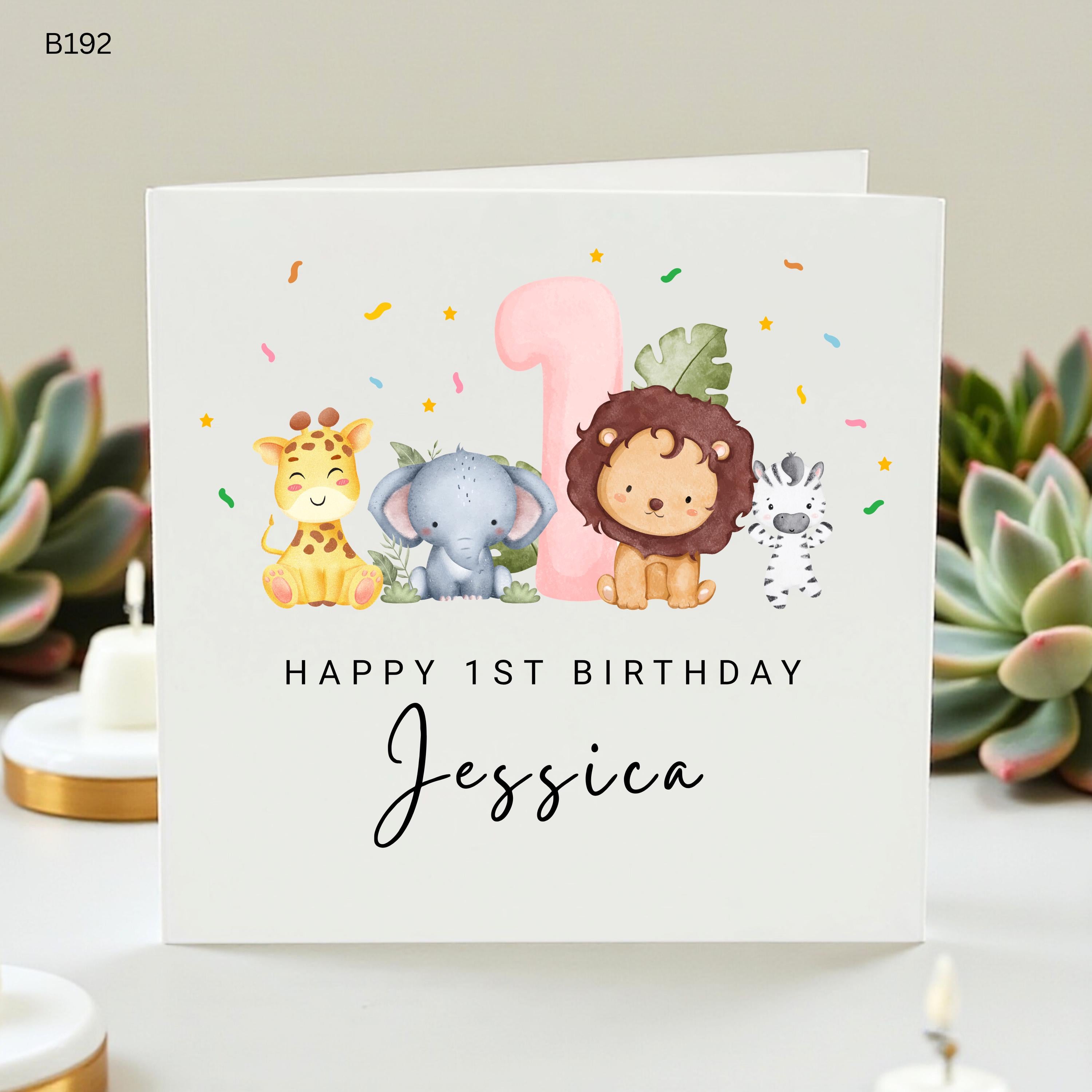 Personalized 30th Birthday Card for Him, Charlie Custom Name Birthday Card, Blue Balloon Milestone Card, Thirty Birthday Gift, Card for Son