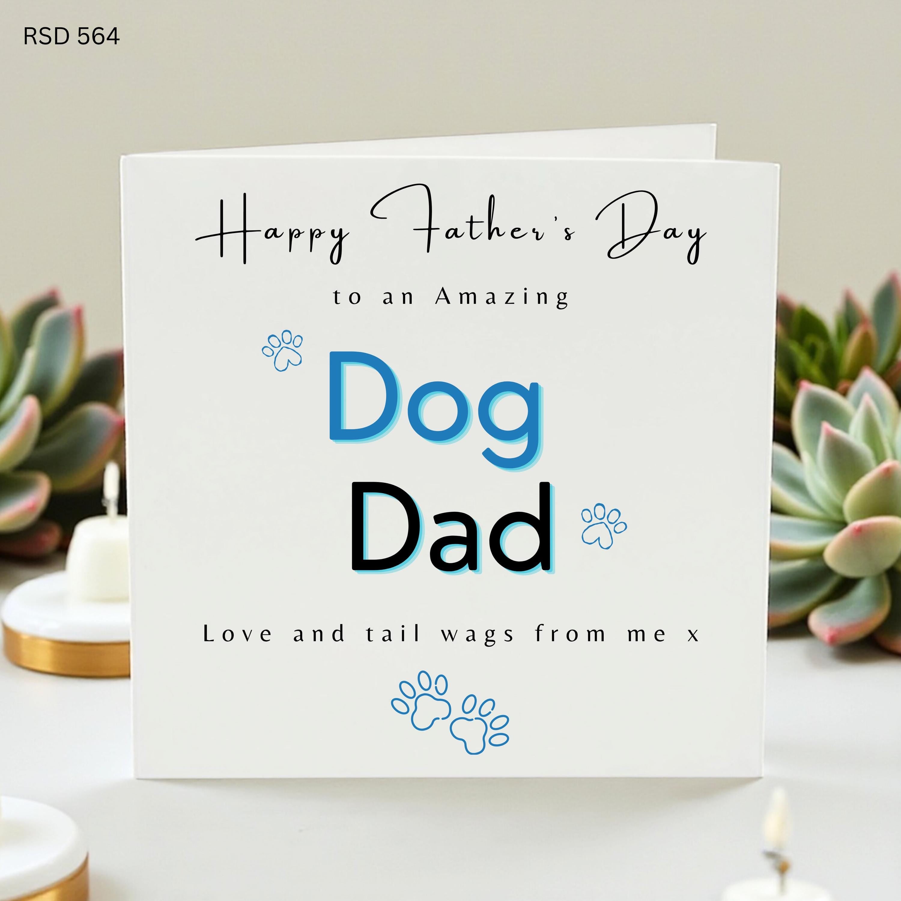 Father's Day Card for Dog Dad, Funny Dog Lover Gift, Fathers Day Card from Dog, Cute Dog Dad Gift, Pet Parent Card, Dog Dad Birthday Gift