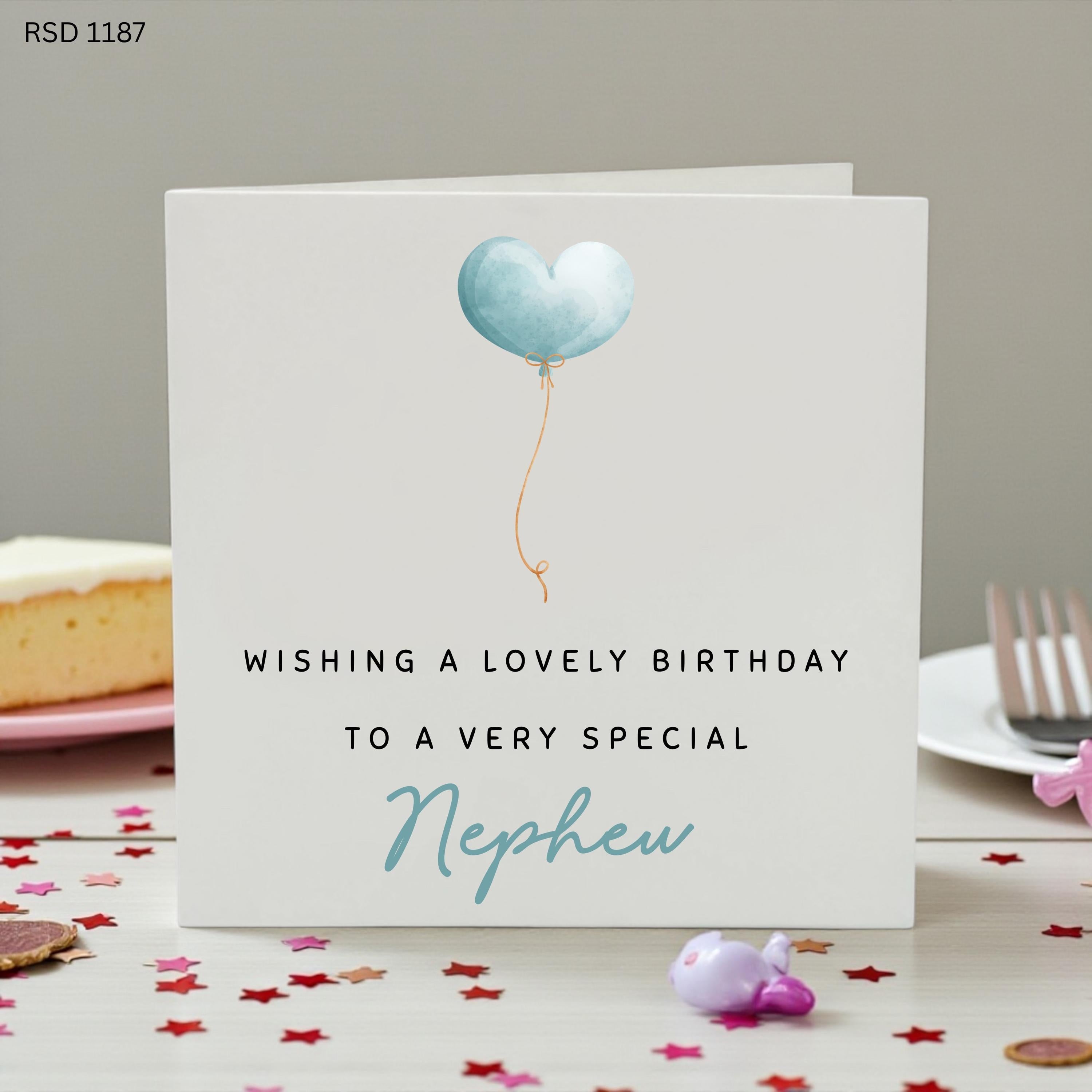 Nephew Birthday Card, Special Nephew Birthday Card, Happy Birthday Nephew Card, Thoughtful Birthday for Nephew, Birthday Wishes for Nephew
