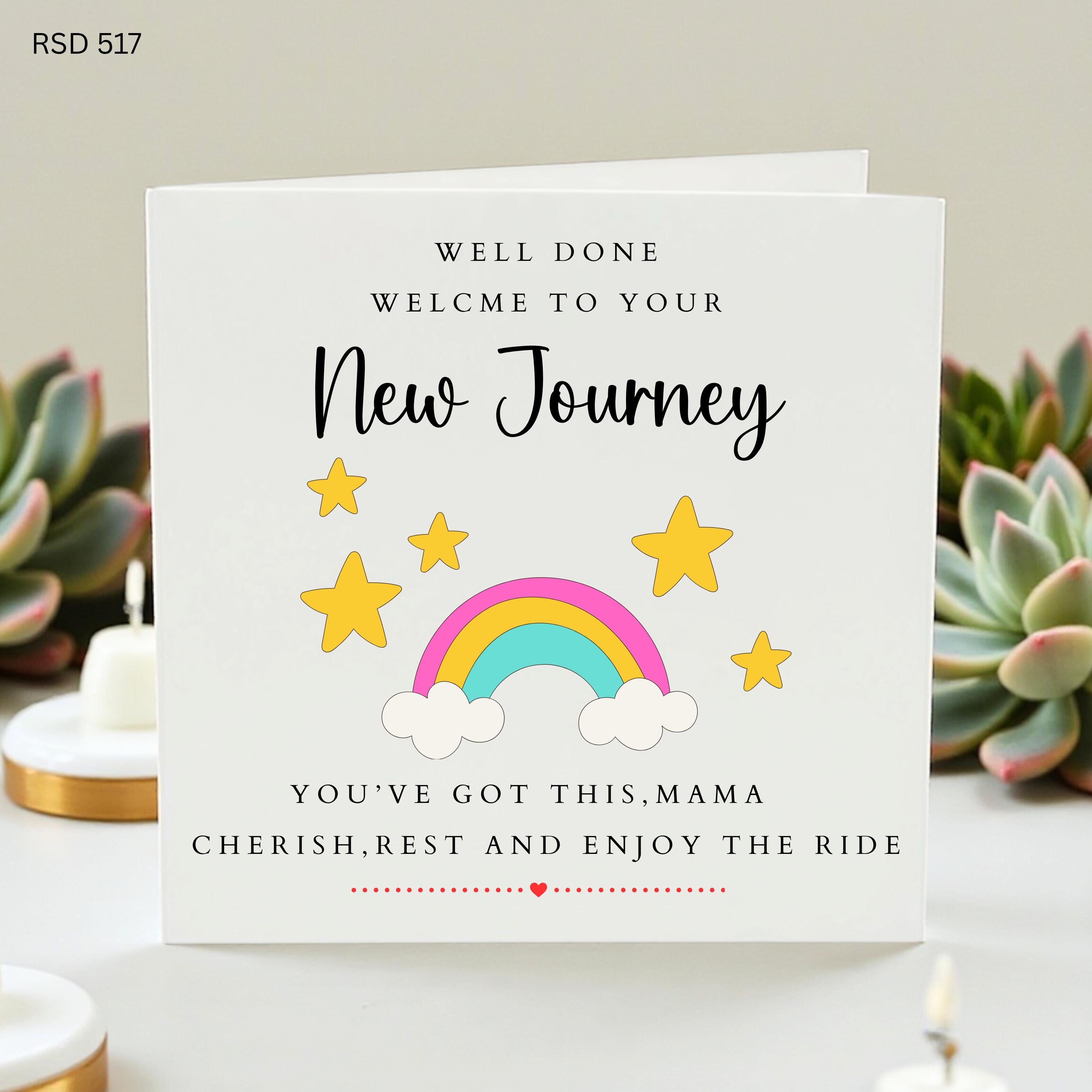 Mum To Be Card, Pregnancy Congratulations Card, New Baby Journey Card, Well Done Mama Card, Baby Shower Card, New Mum Keepsake Card